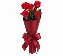 Букет 5 Красных роз Эдлесс Лав в Пчегатлукае