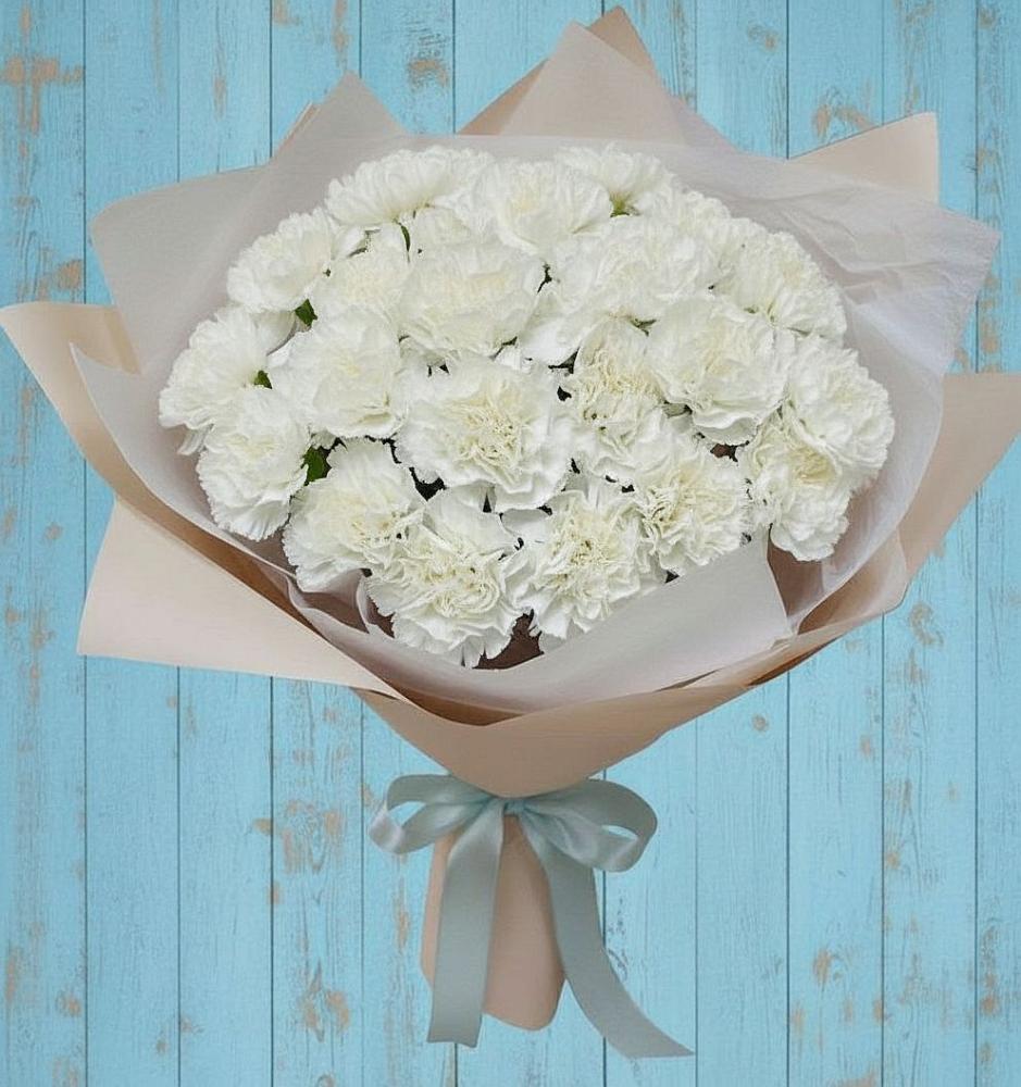 Букет цветов из: Гвоздики в Пчегатлукае