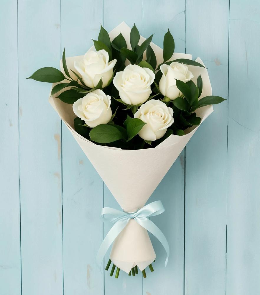 Букет цветов из: Розы в Пчегатлукае