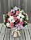 Букет цветов из: Альстромерии, Гвоздики, Розы и Хризантемы в Пчегатлукае