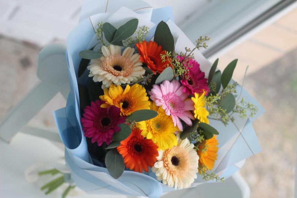 Букет цветов из: Герберы в Пчегатлукае