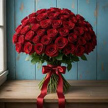 Букет Красные розы Блэк Меджик в Пчегатлукае