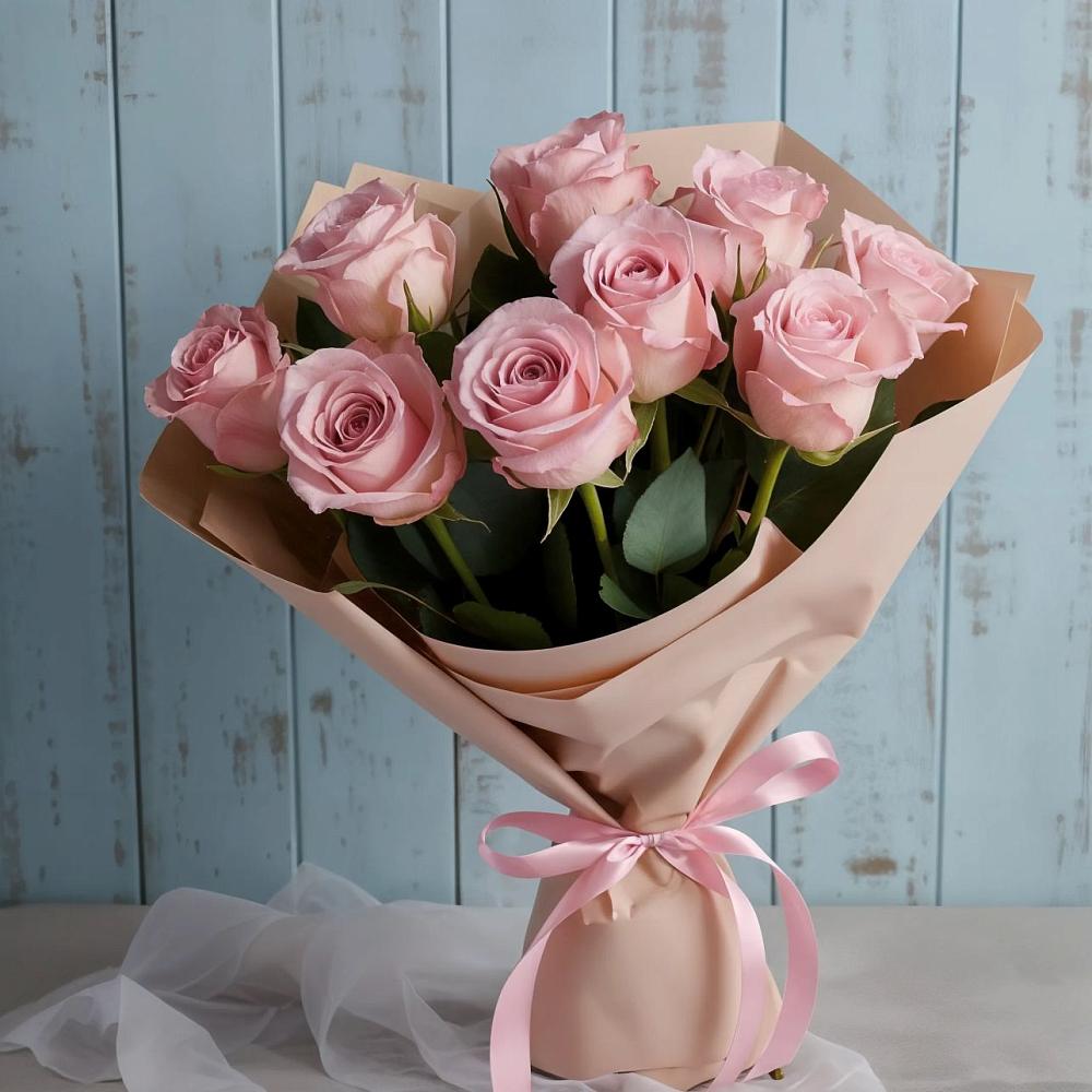 Букет цветов из: Розы в Пчегатлукае