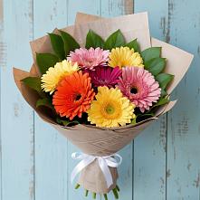 Букет цветов из:  Герберы #REPLACE_PRED# Пчегатлукае
