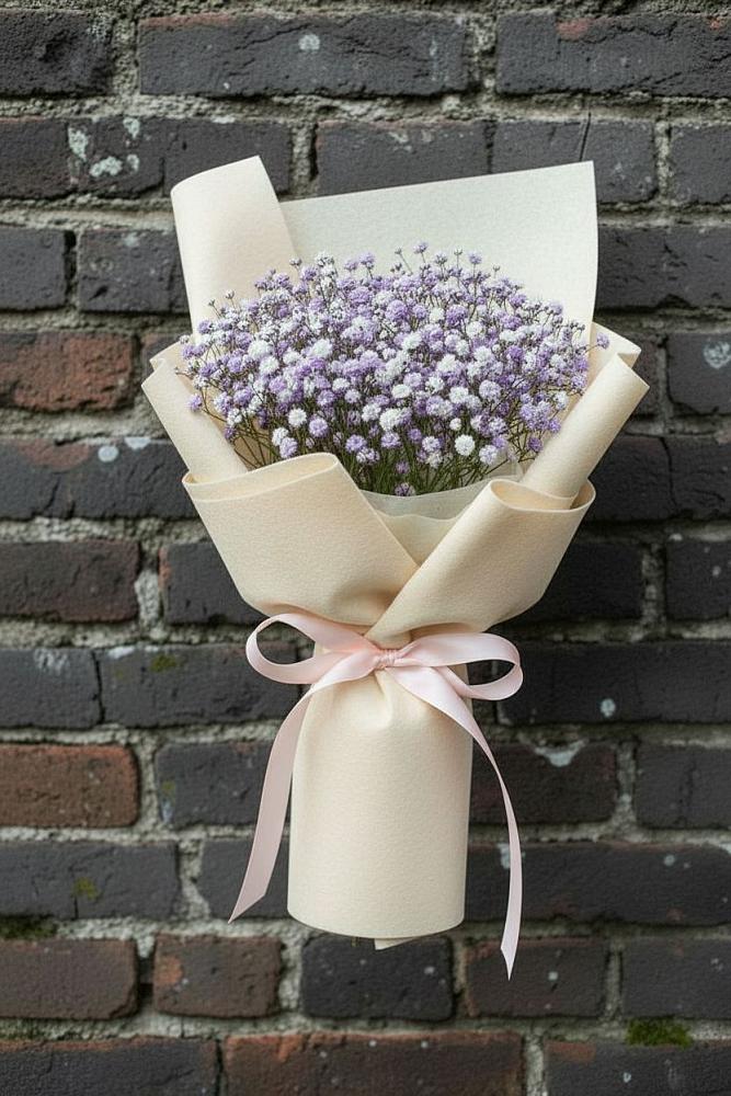 Букет цветов из: Гипсофила в Пчегатлукае