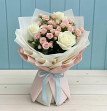 Букет цветов из:  Розы в Пчегатлукае