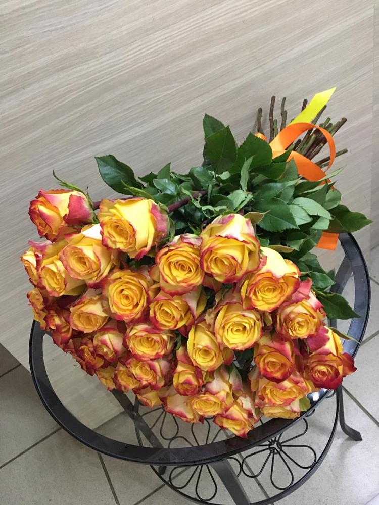 Букет Желтые розы в Пчегатлукае