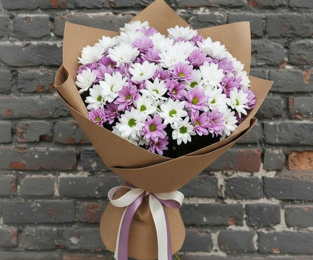 Букет цветов из: Хризантемы в Пчегатлукае