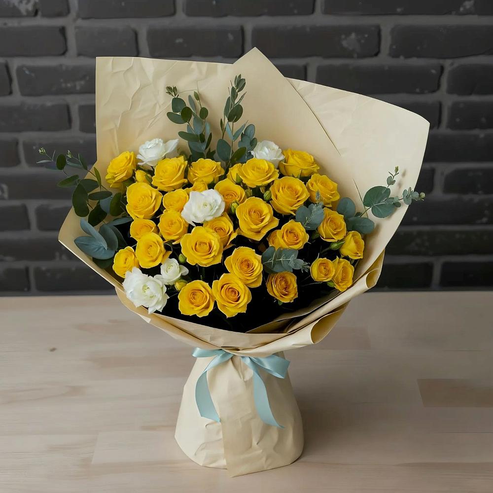 Букет цветов из: Розы в Пчегатлукае