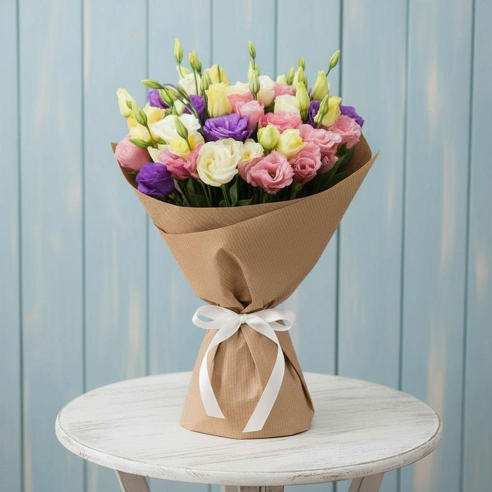 Букет цветов из: Лизиантусы в Пчегатлукае