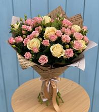 Букет цветов из:  Розы в Пчегатлукае