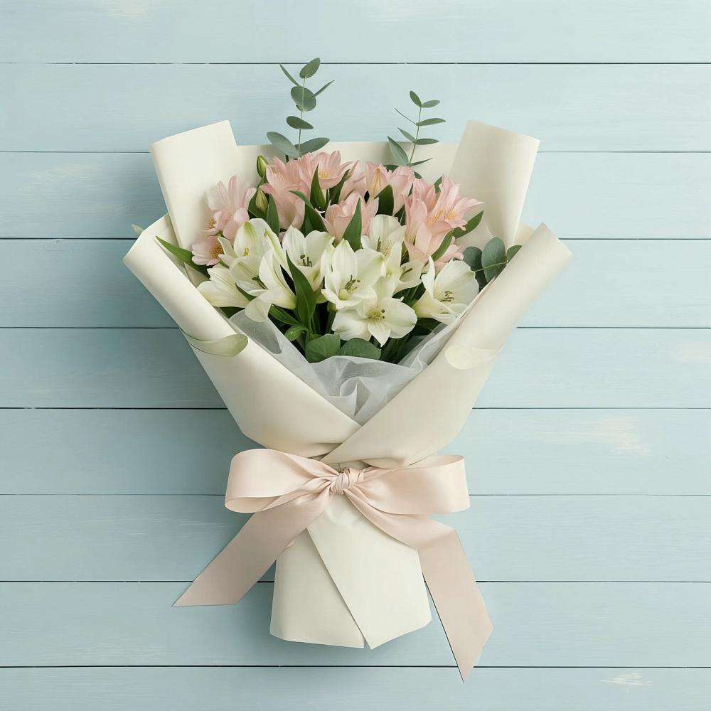 Букет цветов из: Альстромерии в Пчегатлукае