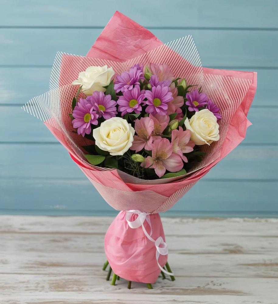 Букет цветов из: Герберы в Пчегатлукае